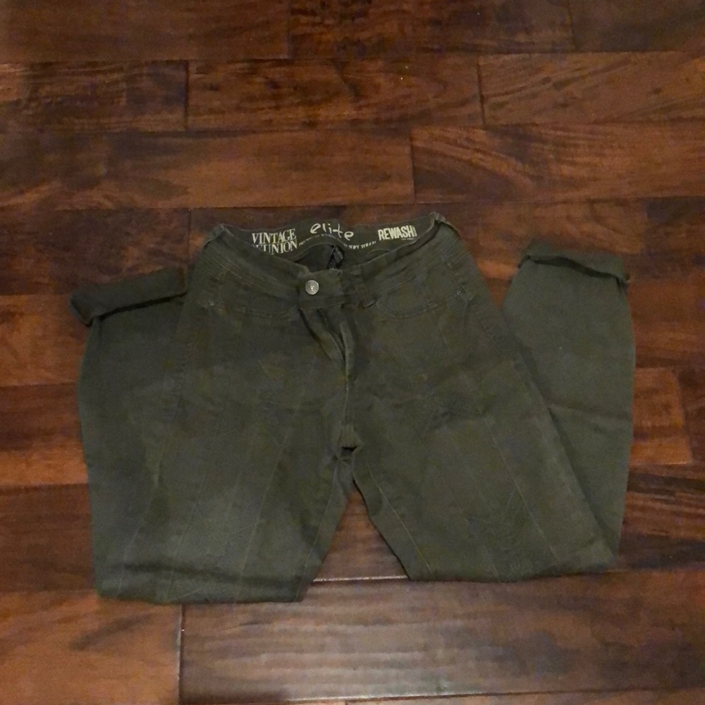 Stitched jeans